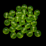 Ronde 8 - Jade Naturelle Vert clair translucide (10 pces)