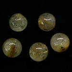 Ronde 8 - Quartz Rutile Ambré (10 pces)