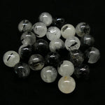 Ronde 8 - Quartz Rutile Noir (10 pces)