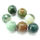 Ronde 8 - Agate Indienne (10 pces)