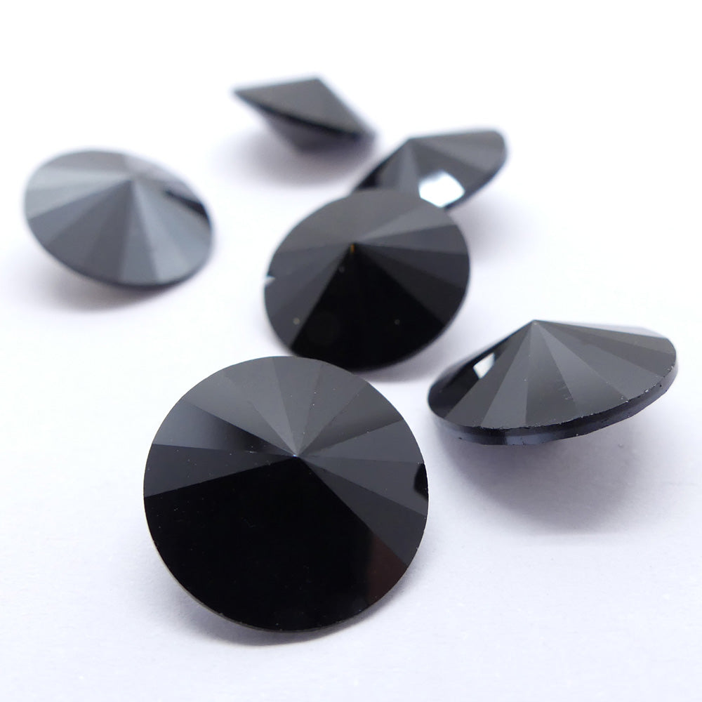 Rivoli 14 - Jet Hematite (1 pce)