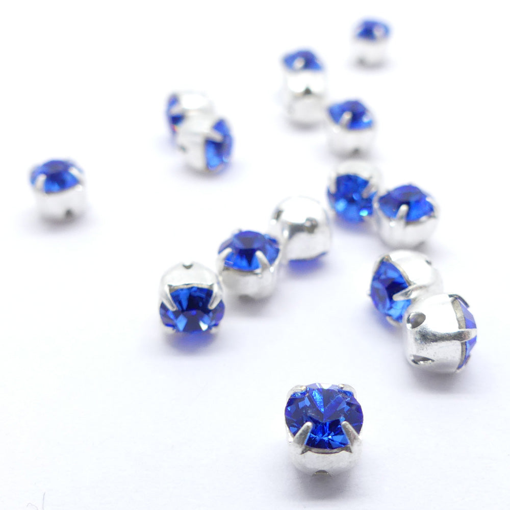 Chaton monté 4 - Sapphire (5 pces)