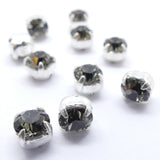 Chaton monté 6 - Black Diamond (5 pces)