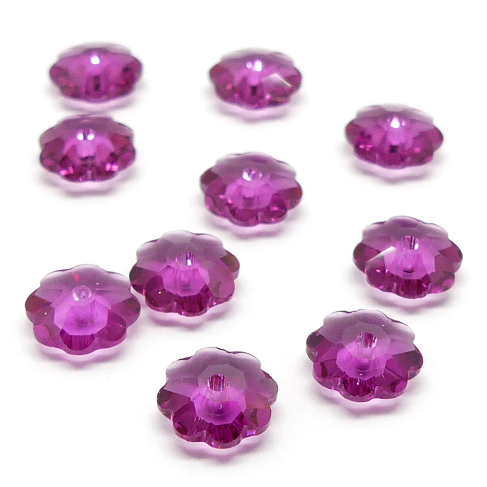 Fleur 6 - Fuchsia (10 pces)