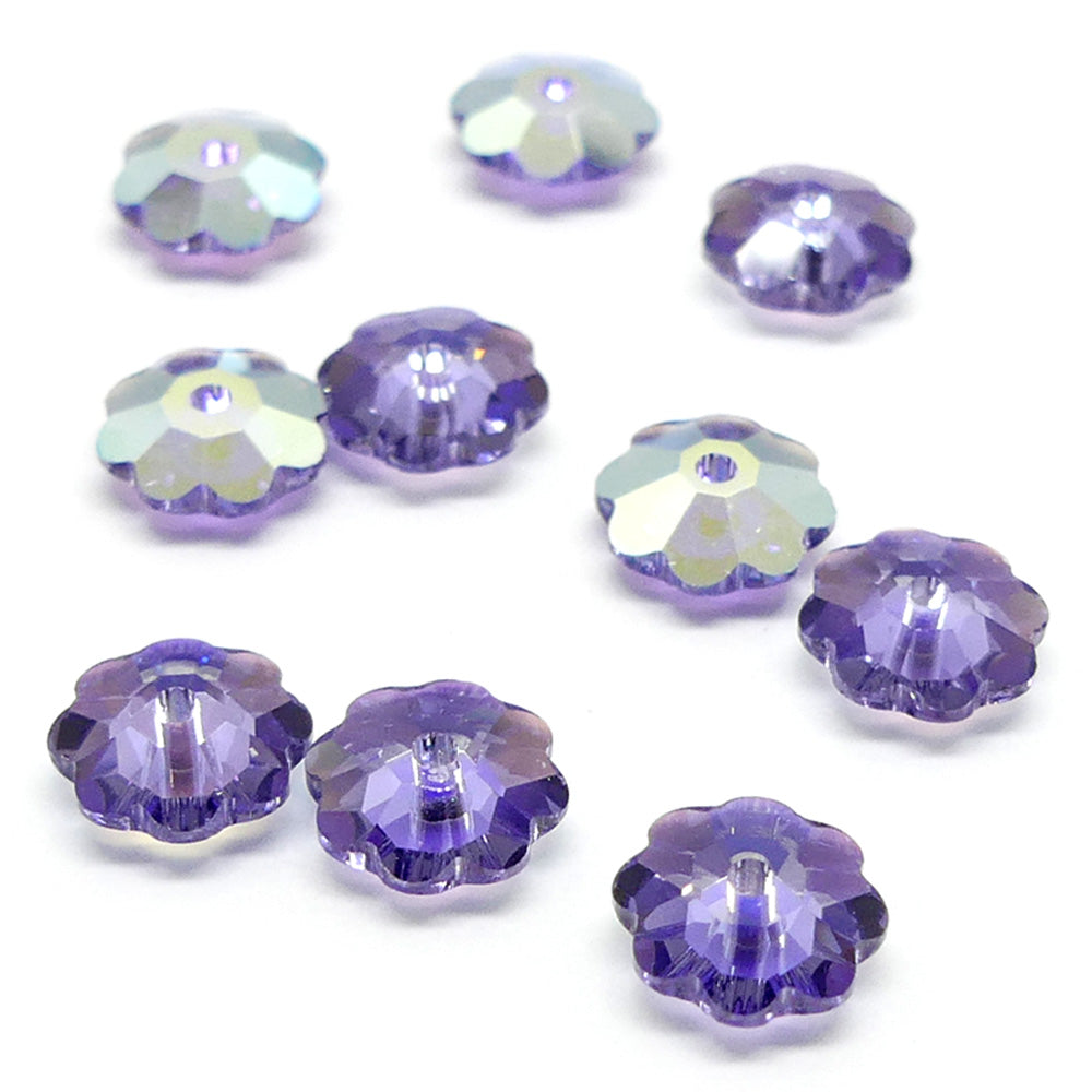 Fleur 6 - Heliotrope (10 pces)