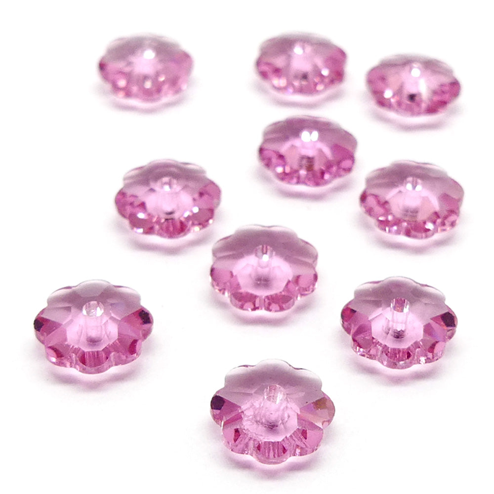 Fleur 6 - Rose (10 pces)