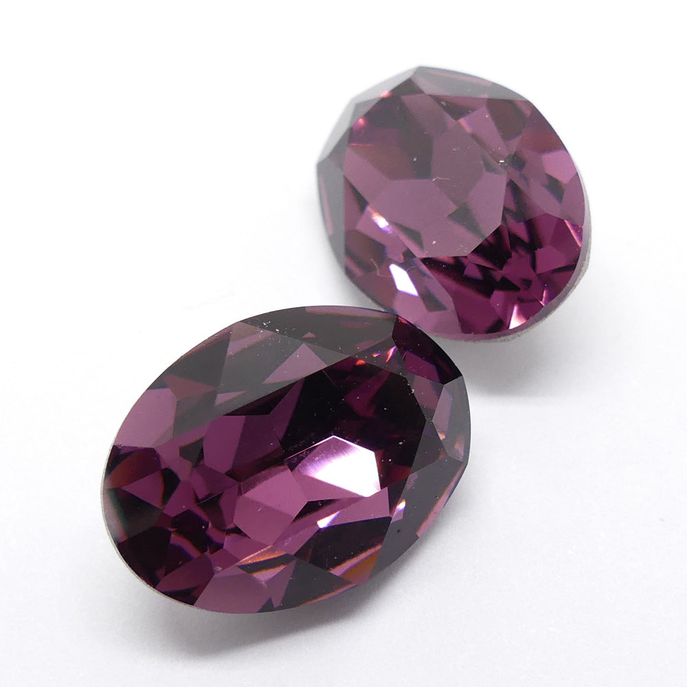 Ovale 18 x 13 mm - Amethyst (à la pièce)