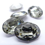 Ovale 18 x 13 mm - Diamant noir (à la pièce)