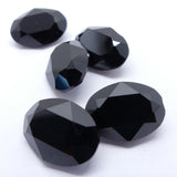 Ovale 18 x 13 mm - Jet (à la pièce)