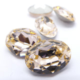 Ovale 18 x 13 mm - Pêche claire (à la pièce)