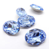 Ovale 18 x 13 mm - Saphir clair (à la pièce)