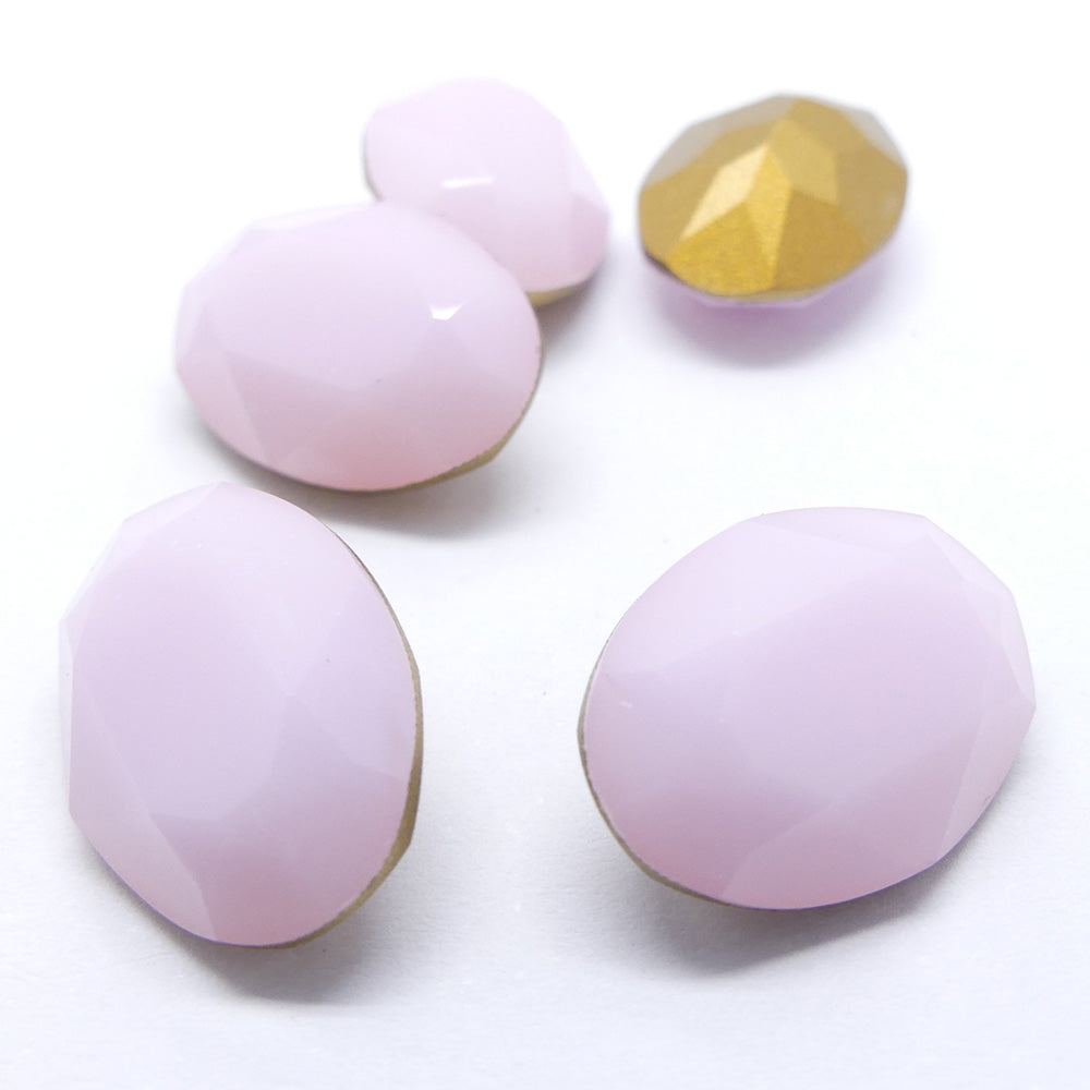 Ovale 18 x 13 mm - Rose Alabaster (à la pièce)