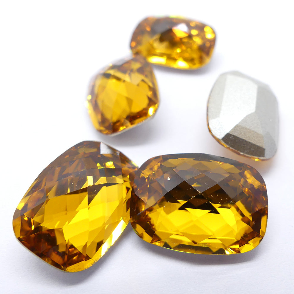 Baguette classique 18 x 13 mm - Topaze  (à la pièce)