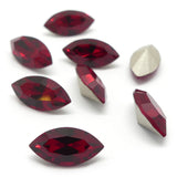 Navette 10 x 5 mm - Siam (1 pce)