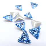 Triangle 10 mm -bleu Aquamarine 