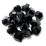 Coeur 11 x 10 mm - Jet (1 pce)