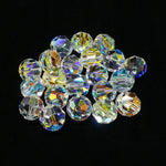  Ronde 10 - Crystal AB (2 pces)