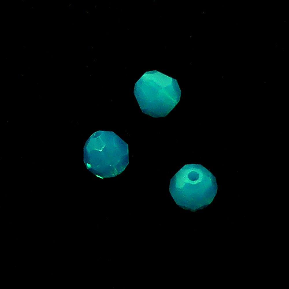 Ronde 4 - Bleu des Caraïbes Opale  (10 pces)