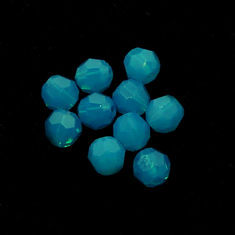 Ronde 4 - Bleu des Caraïbes Opale  (10 pces)