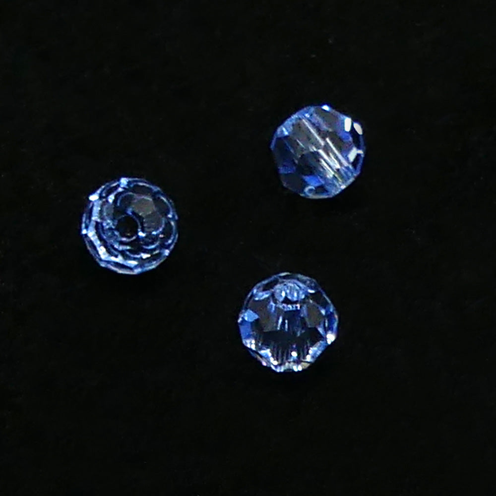 Ronde 4 - Saphir clair (10 pces)