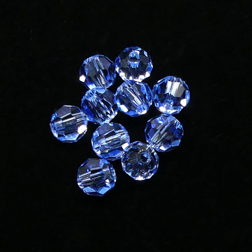 Ronde 4 - Saphir clair (10 pces)