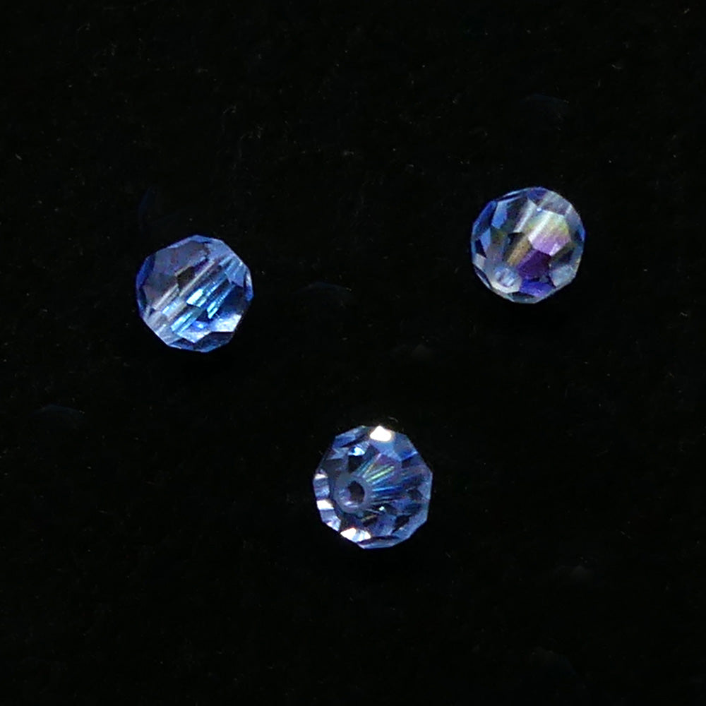 Ronde 4 - Saphir clair AB (10 pces)