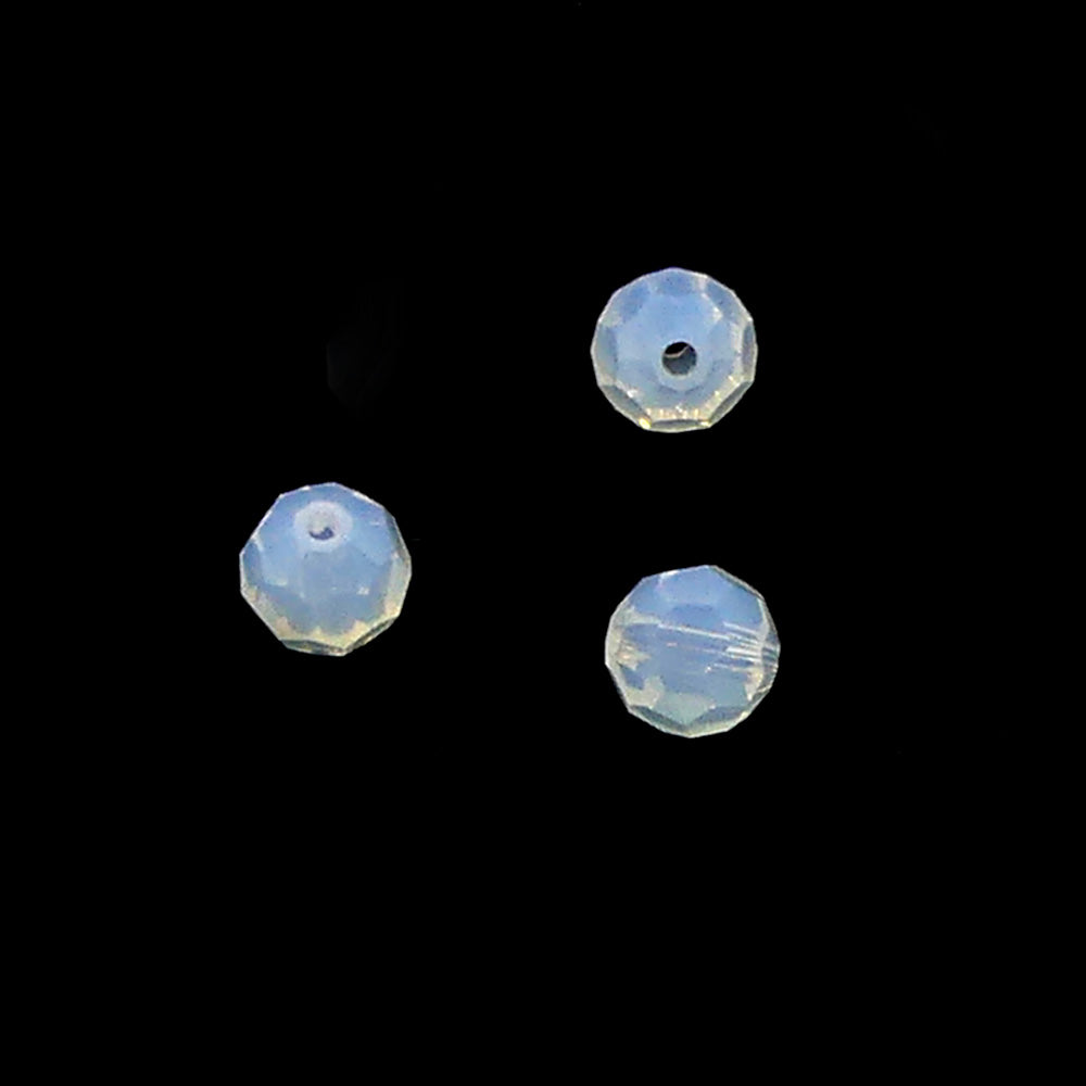 Ronde 4 - opale blanc (10 pces)