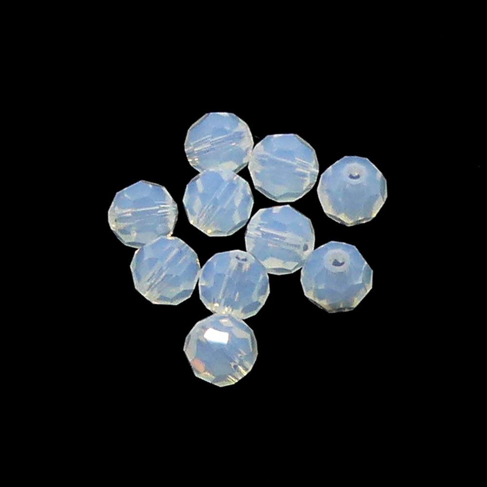 Ronde 4 - opale blanc (10 pces)