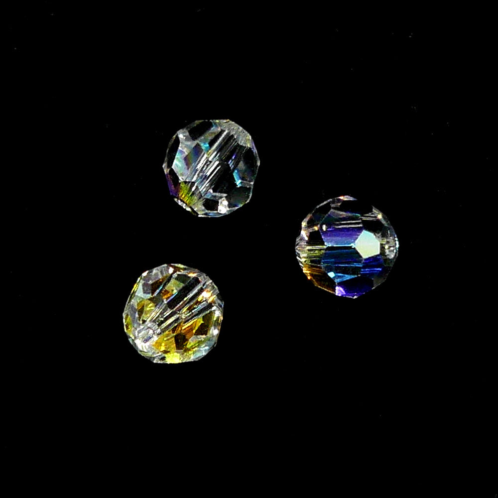 Ronde 6 - Crystal AB (5 pces)