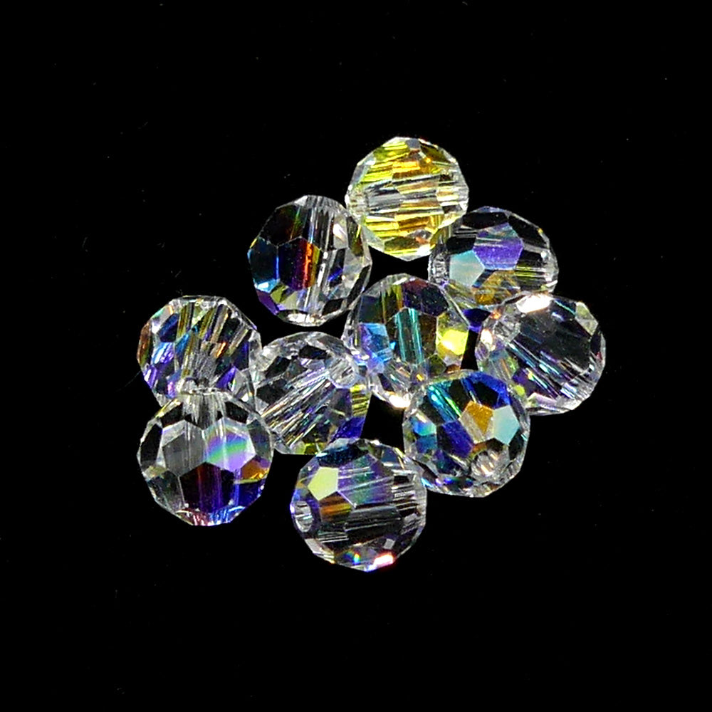 Ronde 6 - Crystal AB (5 pces)