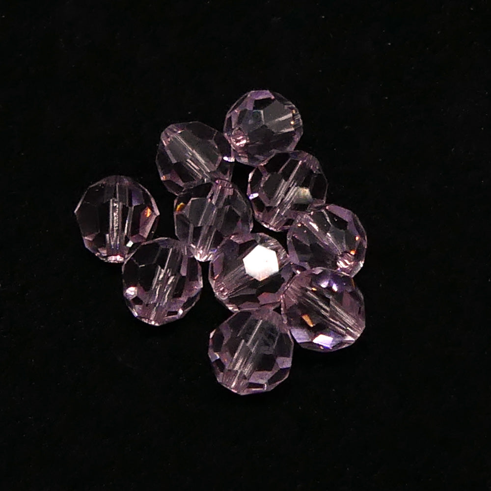 Ronde 6 - Améthyste clair (5 pces)