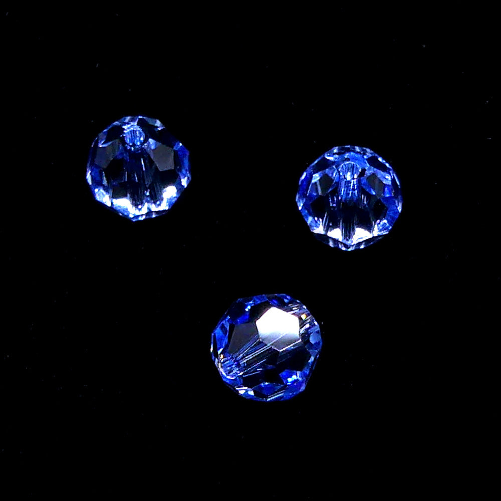 Ronde 6 - Saphir clair (5 pces)