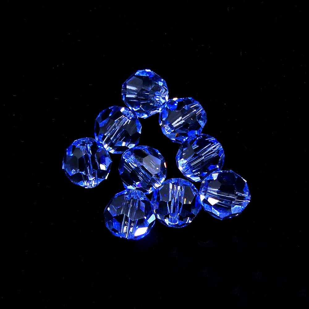 Ronde 6 - Saphir clair (5 pces)