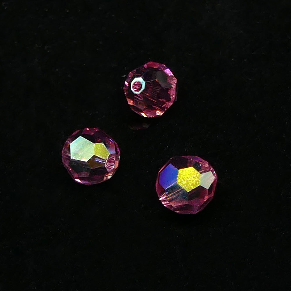 Ronde 6 - Rose AB (5 pces)