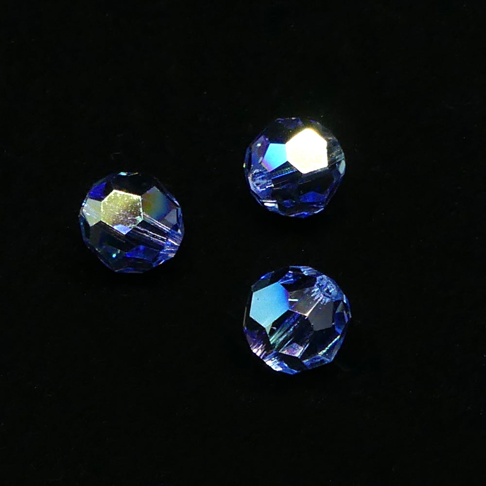 Ronde 8 - Saphir clair AB (3 pces)