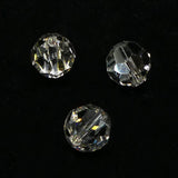 Ronde 8 - cristal teinte argentée (3 pces)