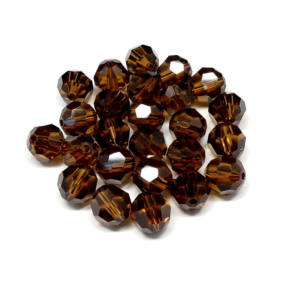 Ronde 8 - Topaze fumée (3 pces)