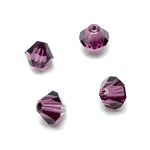 Bicone 4 - Amethyste (25 pces)