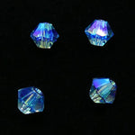 Bicone 4 - Aquamarine AB2x (25 pces)