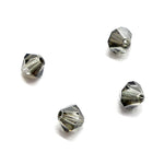 Bicone 4 - Diamant Noir Satin (25 pces)