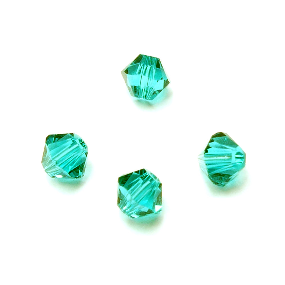 Bicone 4 - Zircon Bleu (25 pces)