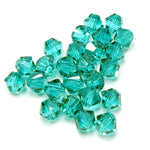 Bicone 4 - Zircon Bleu (25 pces)