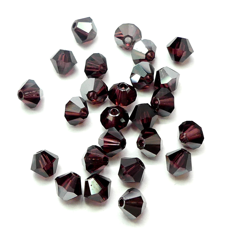 Bicone 4 - Bourgogne Satin (25 pces)