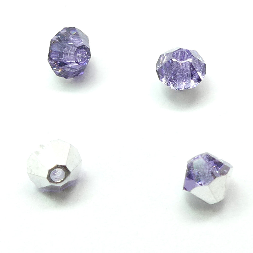 Bicone 4 - CAL Violette (25 pces)