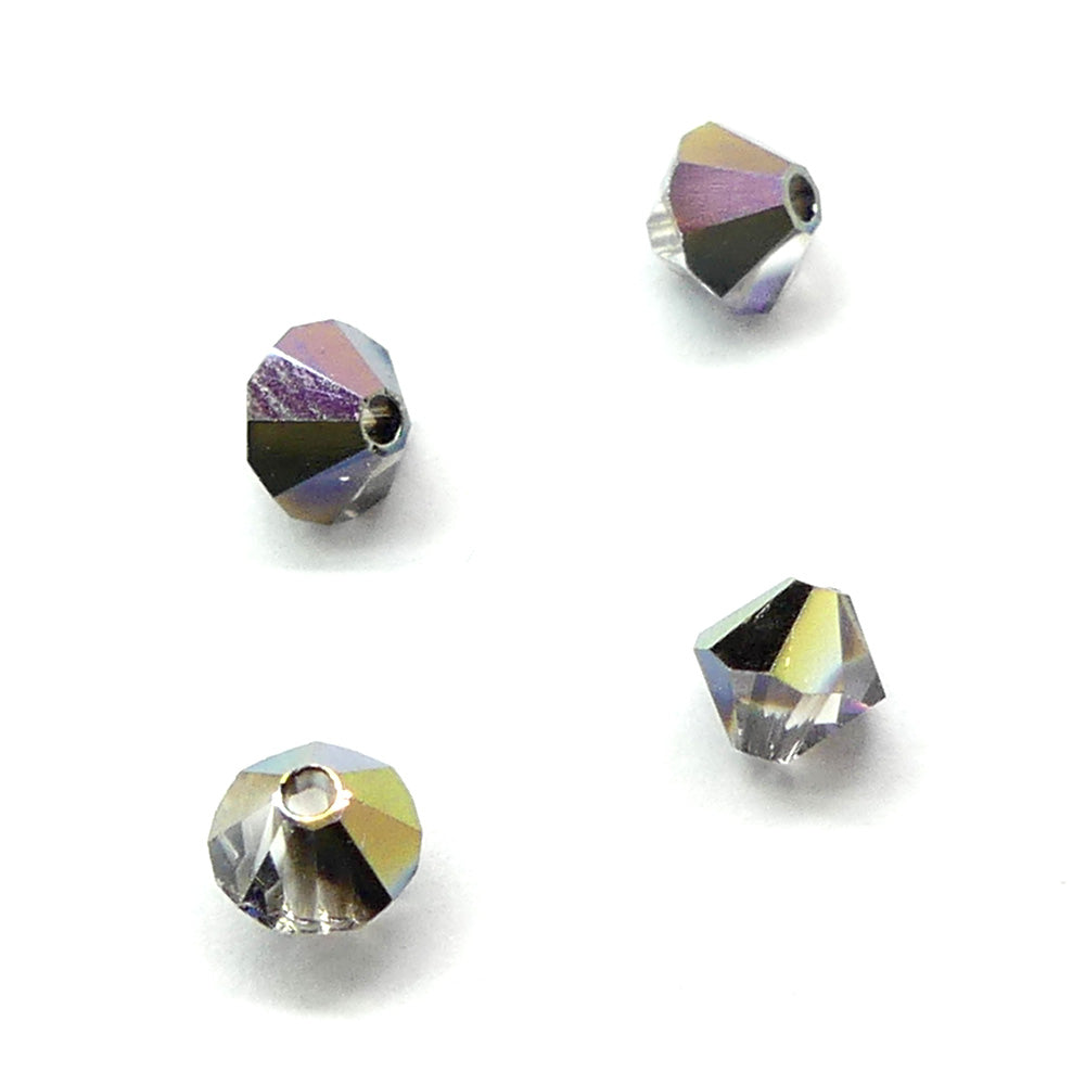 Bicone 4 - Héliotrope AB (25 pces)