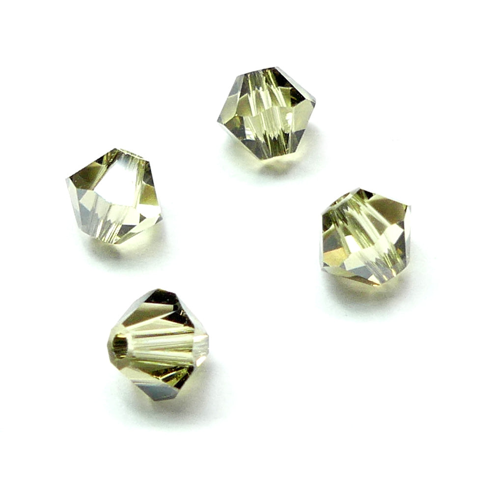 Bicone 4 - Jonquille Satin (25 pces)