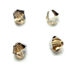 Bicone 4 - Topaze Couleur Claire Satin (25 pces)