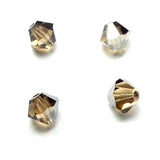 Bicone 4 - Topaze Couleur Claire Satin (25 pces)