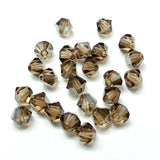 Bicone 4 - Topaze Couleur Claire Satin (25 pces)