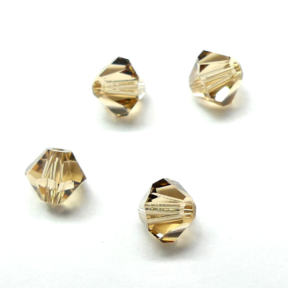 Bicone 4 - Topaze Couleur Claire (25 pces)